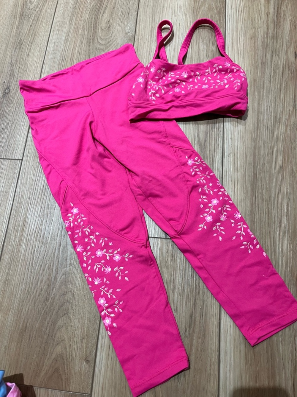 Bloch Dance: Pink Dance Top with Matching Legging